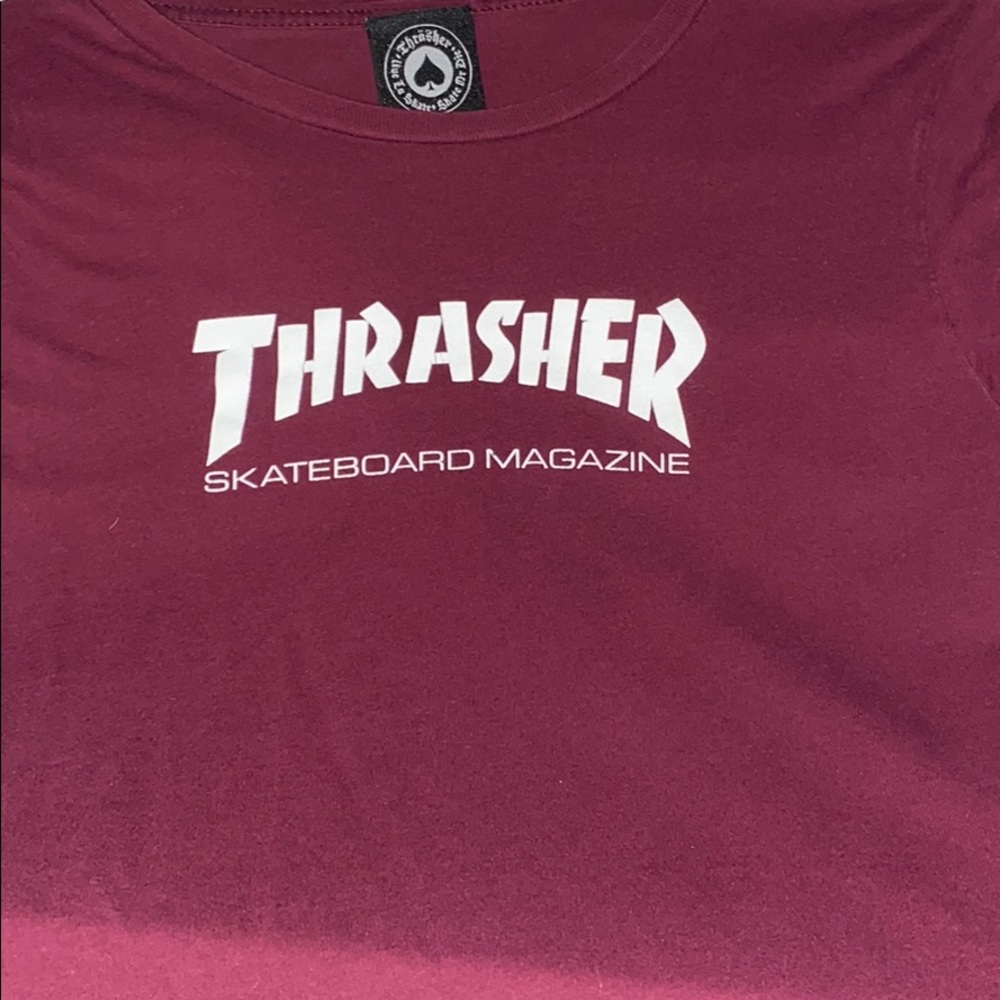 Maroon Trasher Women’s Shirt